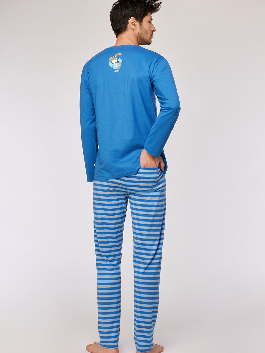 Pyjama van het merk Woody in het Blauw