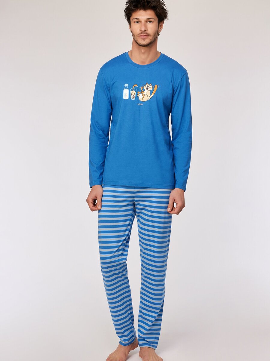 Pyjama van het merk Woody in het Blauw