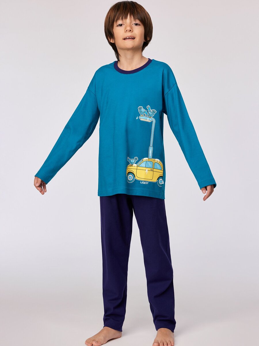 Pyjama van het merk Woody in het Blauw