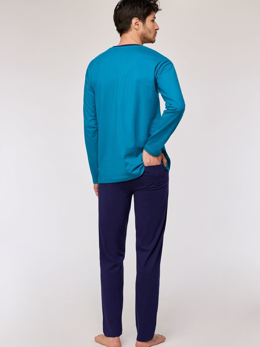 Pyjama van het merk Woody in het Blauw