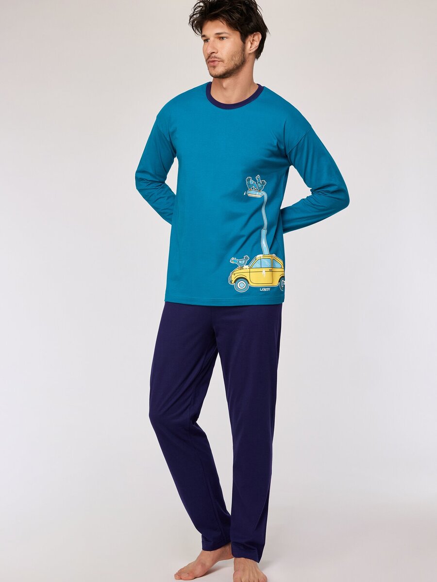 Pyjama van het merk Woody in het Blauw