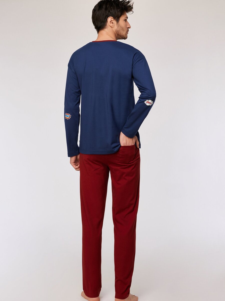 Pyjama van het merk Woody in het Blauw