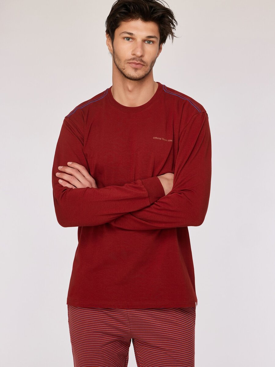 Pyjama van het merk Woody in het Rood