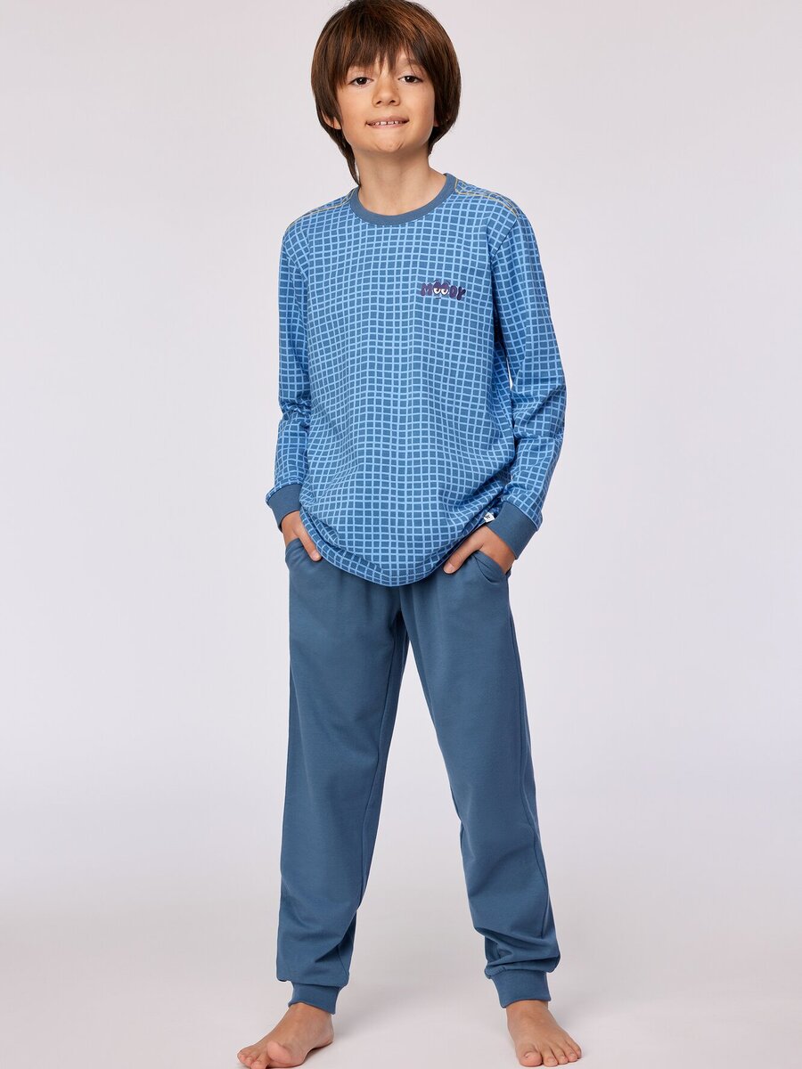 Pyjama van het merk Woody in het Marine