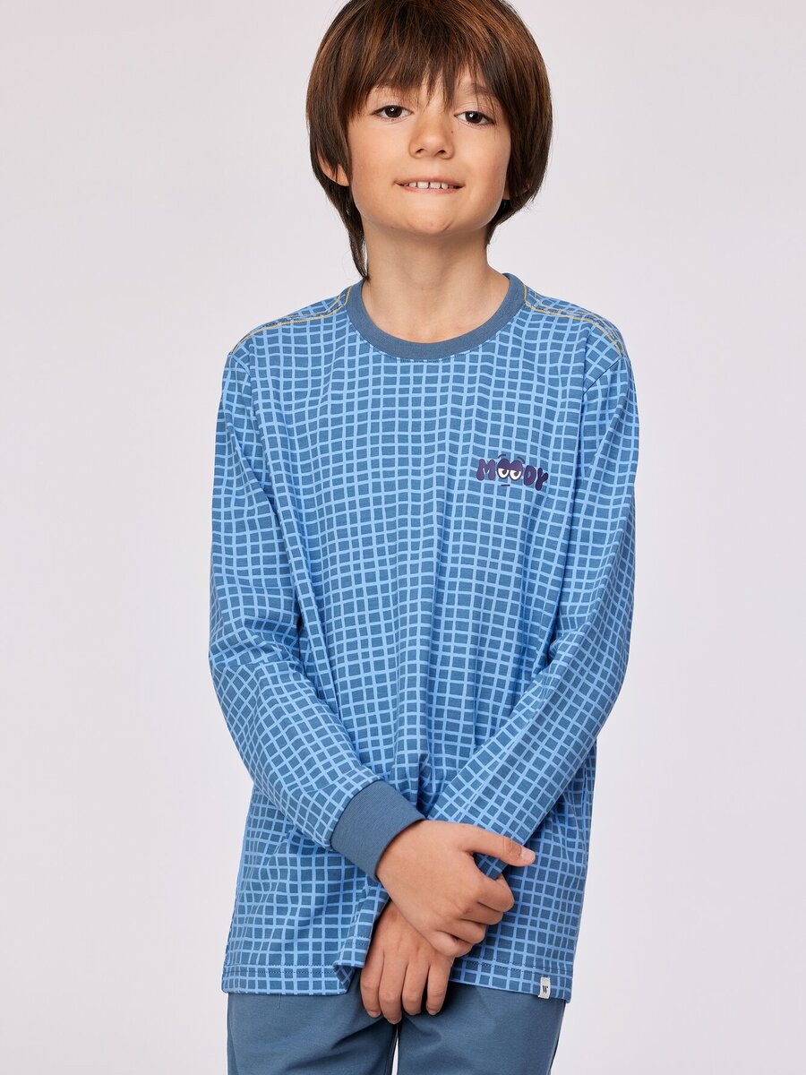 Pyjama van het merk Woody in het Marine