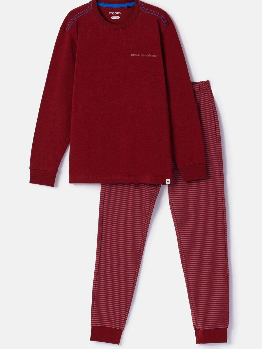 Pyjama van het merk Woody in het Rood