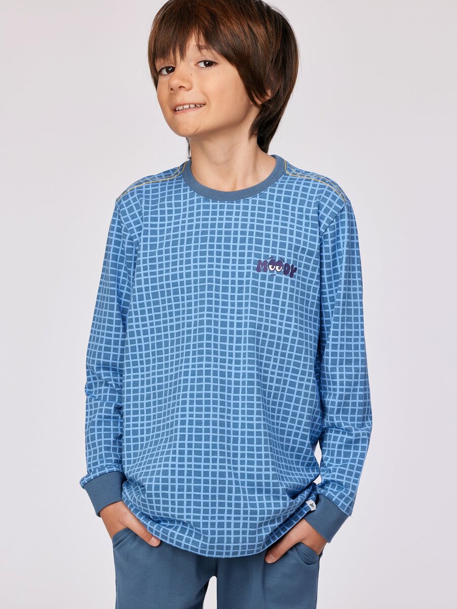 Pyjama van het merk Woody in het Marine