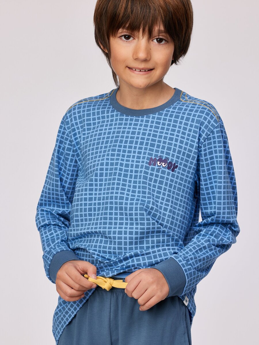 Pyjama van het merk Woody in het Marine