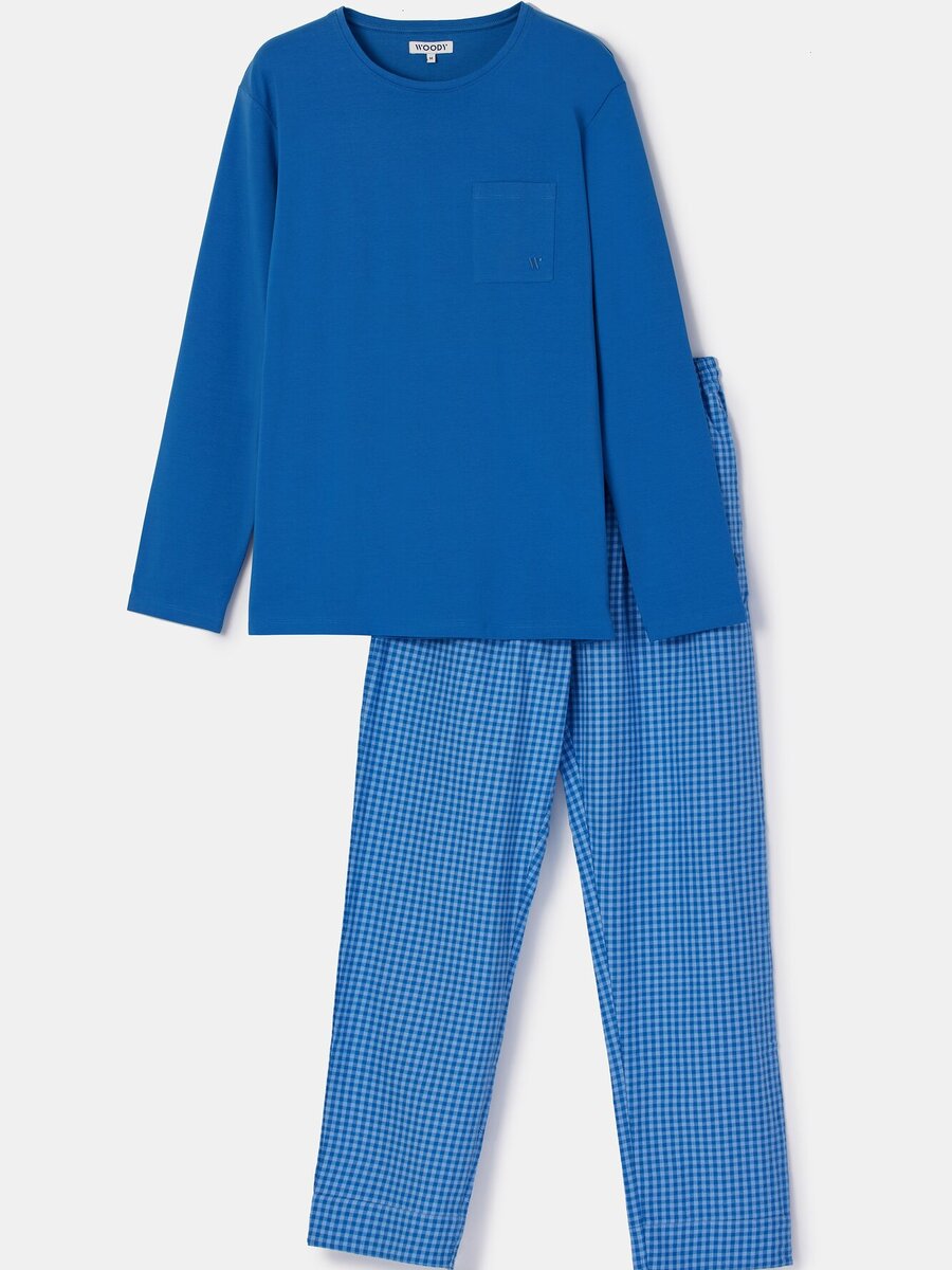 Pyjama van het merk Woody in het Marine
