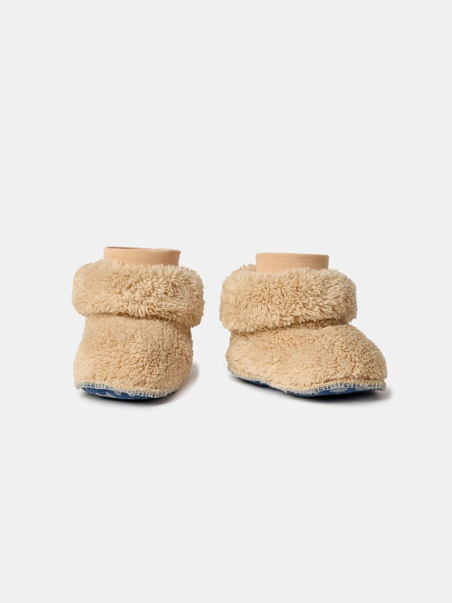 Pantoffels van het merk Woody in het Beige