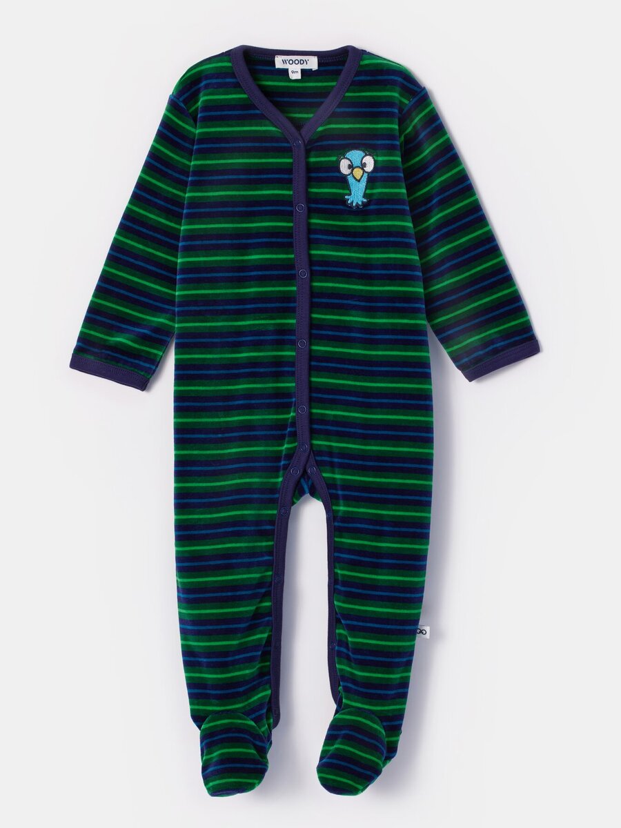 Pyjama van het merk Woody in het Marine