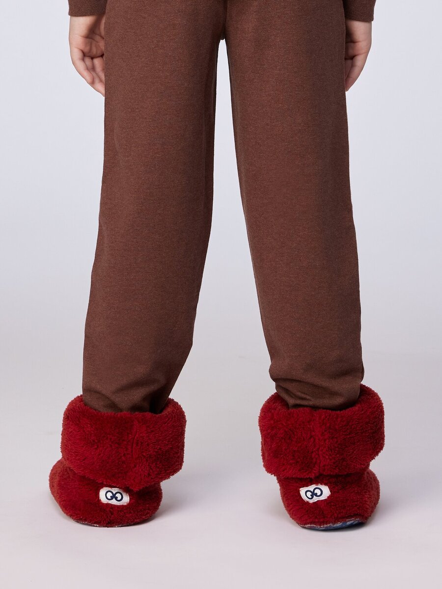Pantoffels van het merk Woody in het Rood