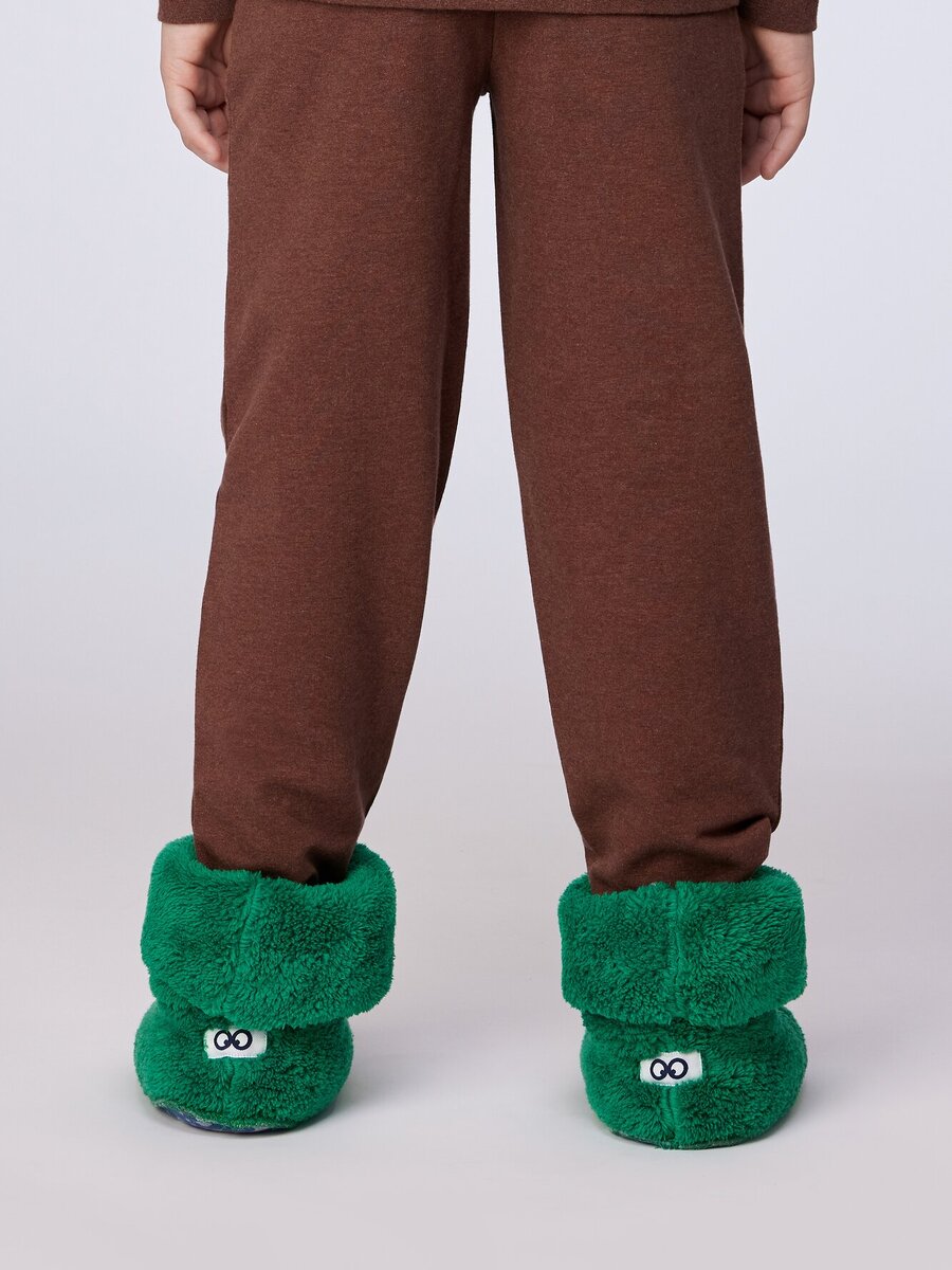 Pantoffels van het merk Woody in het Groen