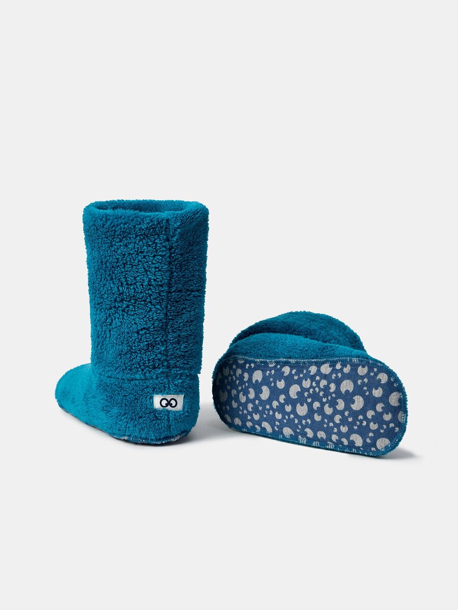 Pantoffels van het merk Woody in het Blauw