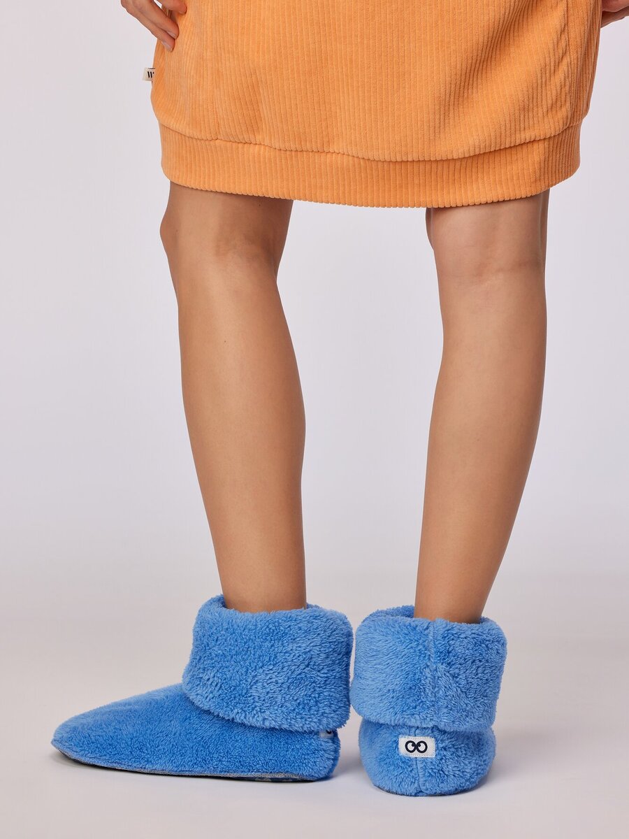 Pantoffels van het merk Woody in het Blauw