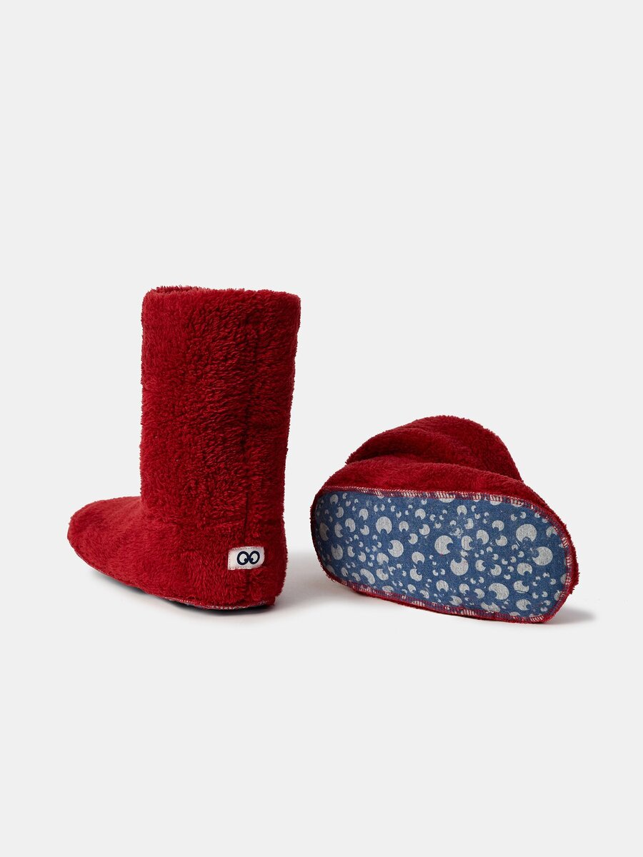 Pantoffels van het merk Woody in het Rood