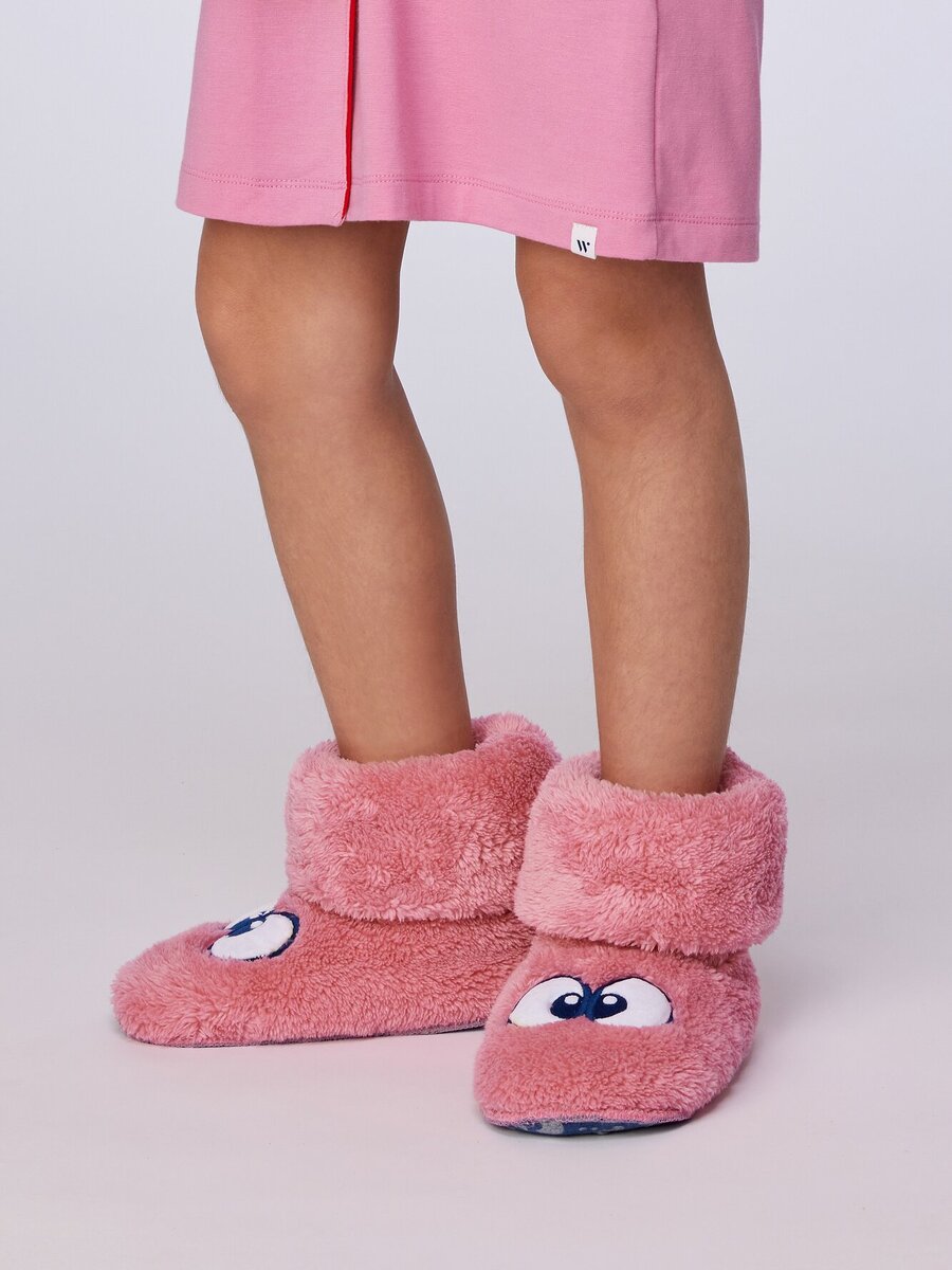 Pantoffels van het merk Woody in het Roze