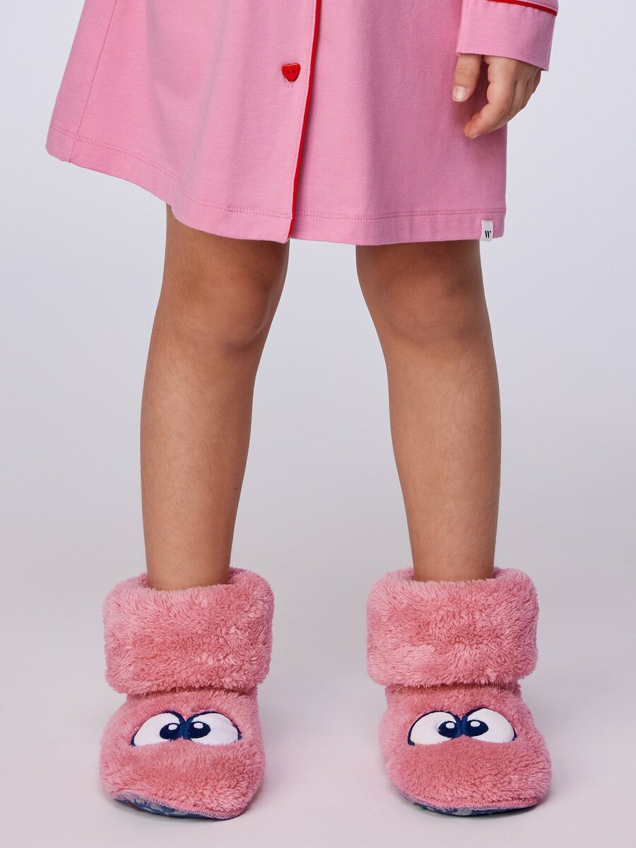 Pantoffels van het merk Woody in het Roze