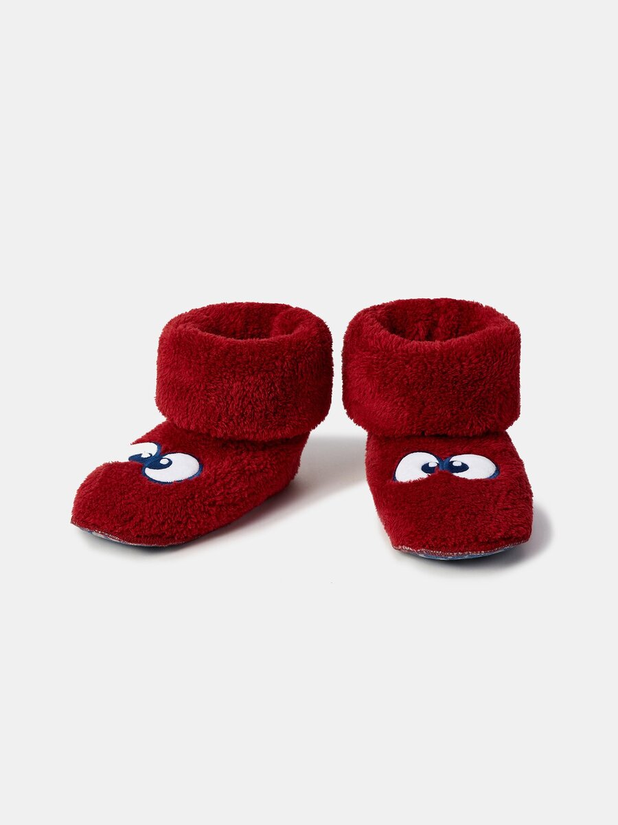 Pantoffels van het merk Woody in het Rood