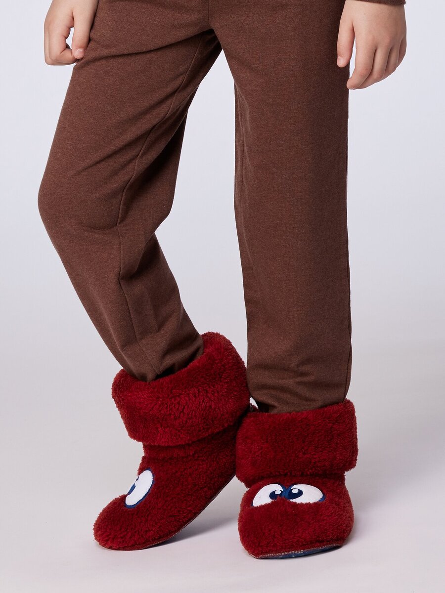 Pantoffels van het merk Woody in het Rood
