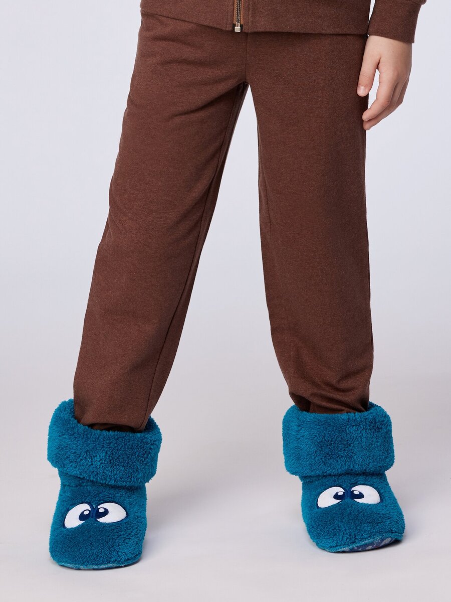 Pantoffels van het merk Woody in het Blauw
