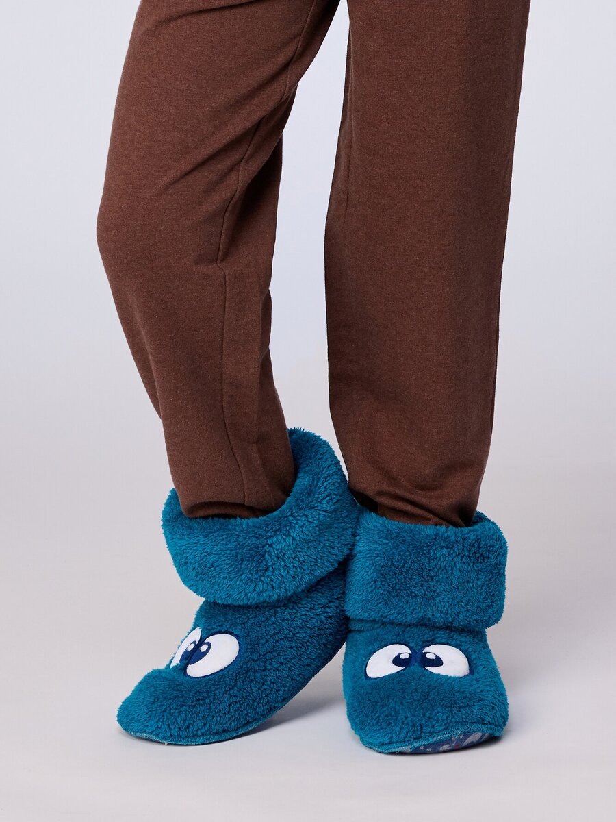 Pantoffels van het merk Woody in het Blauw