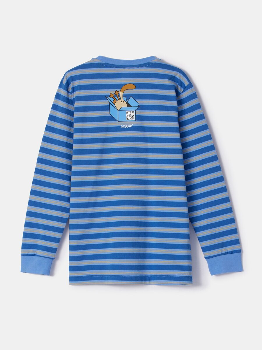 Pyjama van het merk Woody in het Marine