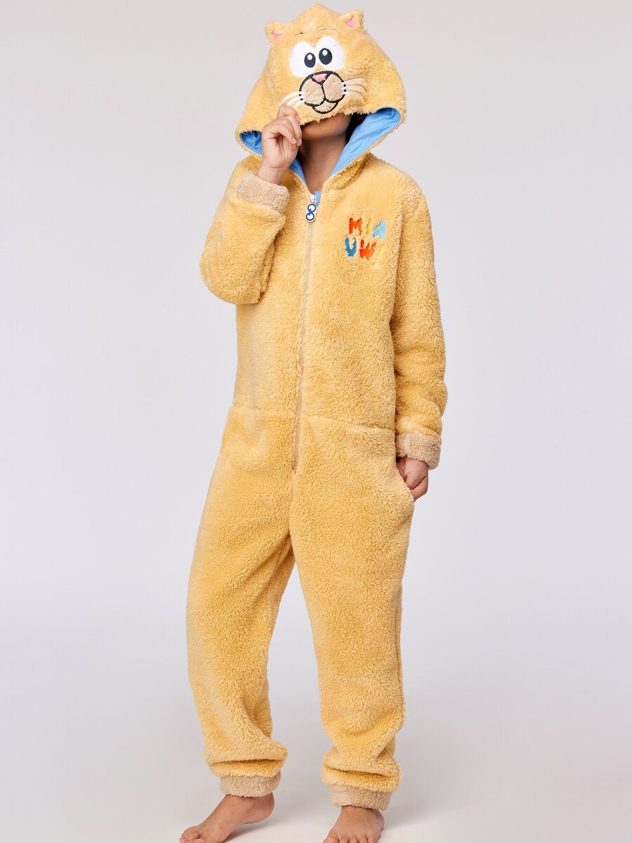 Onesie van het merk Woody in het Geel