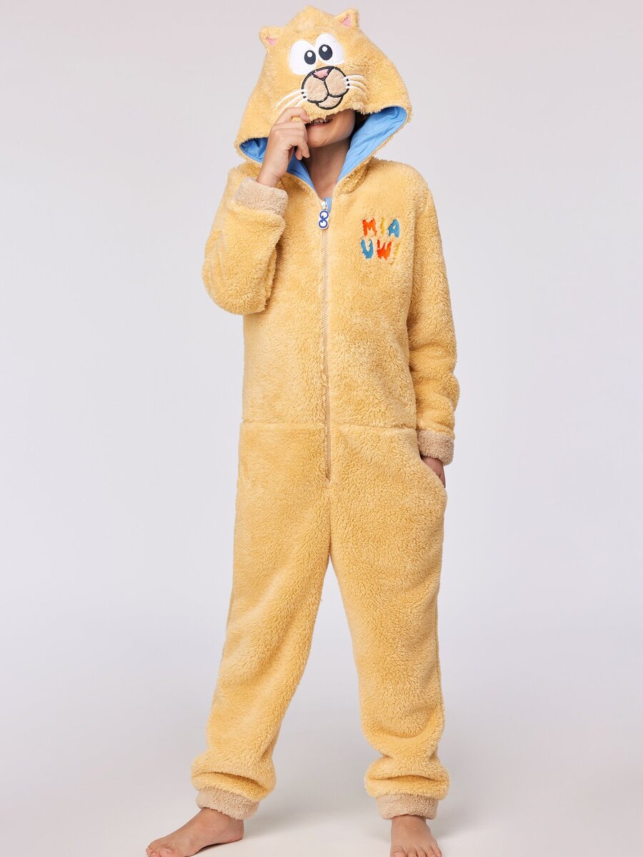 Onesie van het merk Woody in het Geel