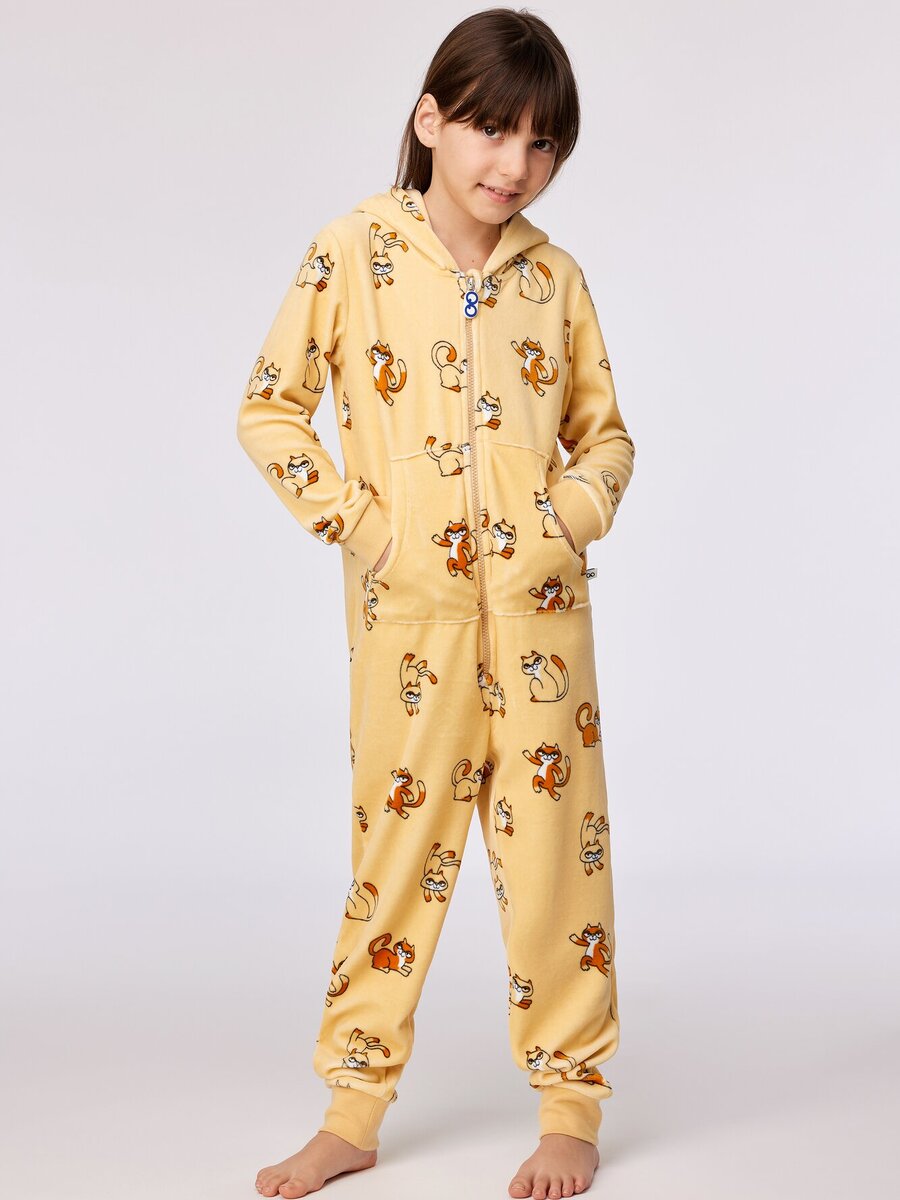 Onepiece van het merk Woody in het Geel