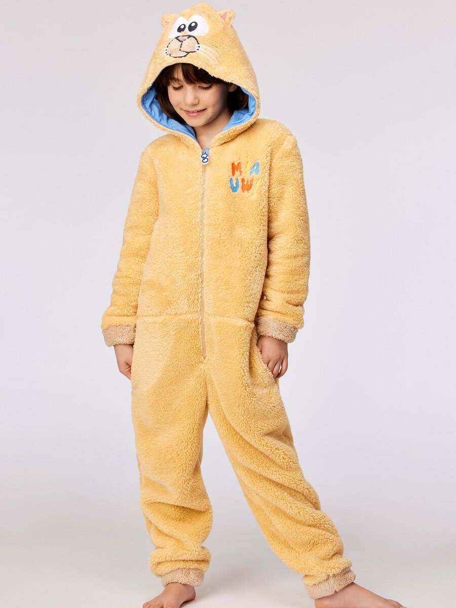 Onesie van het merk Woody in het Geel