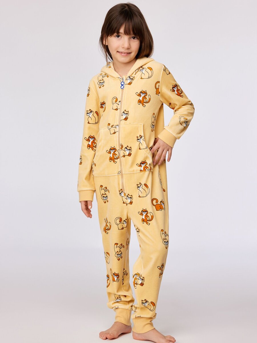 Onepiece van het merk Woody in het Geel