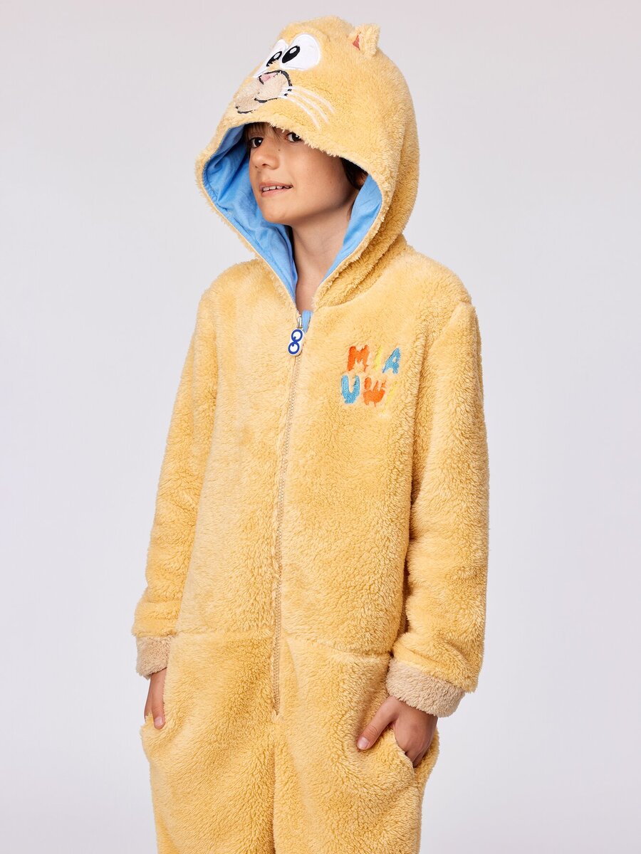 Onesie van het merk Woody in het Geel