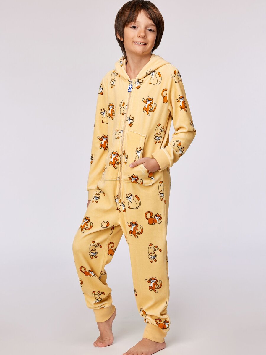 Onepiece van het merk Woody in het Geel