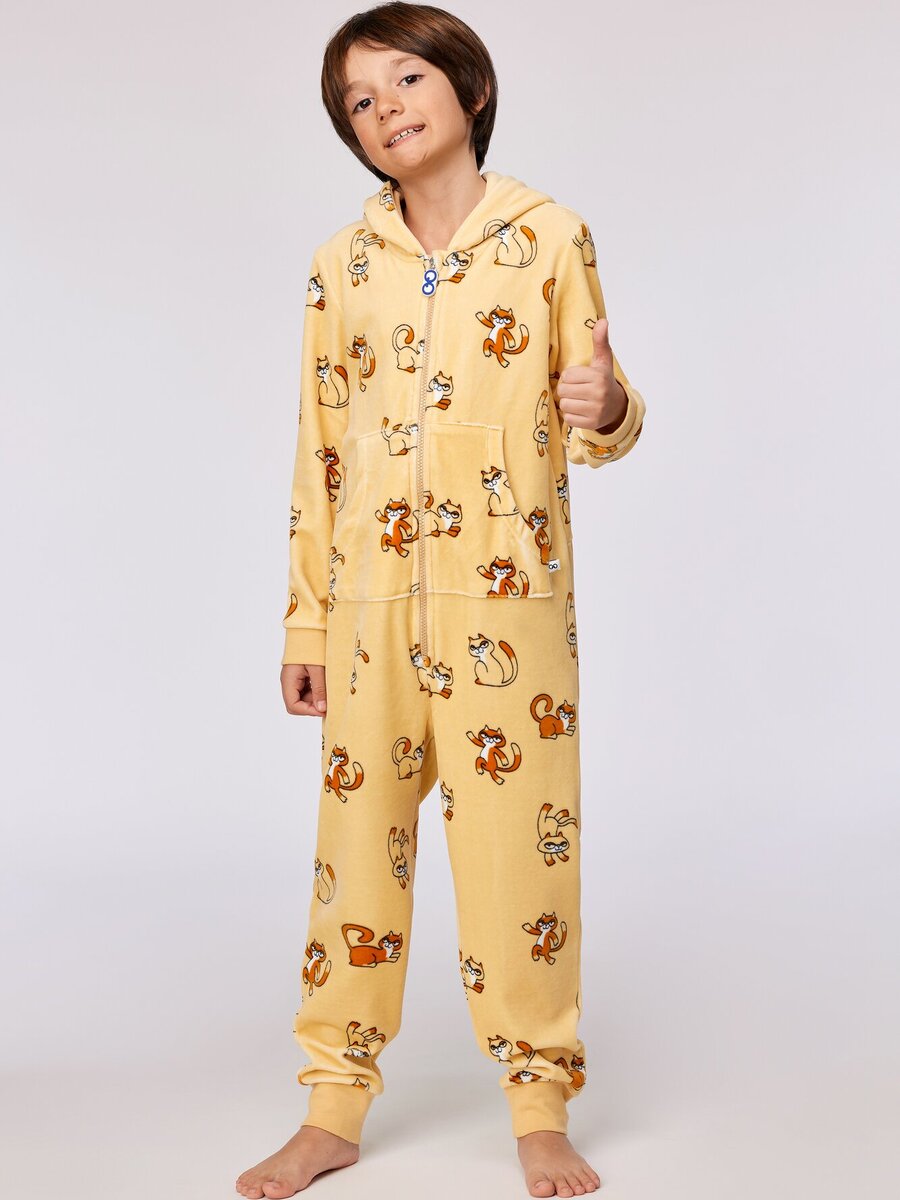 Onepiece van het merk Woody in het Geel