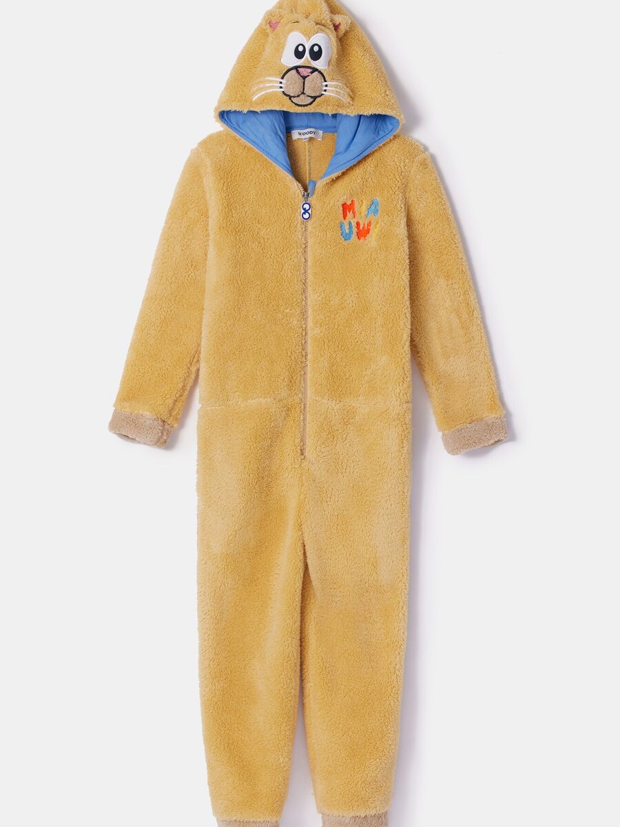 Onesie van het merk Woody in het Geel