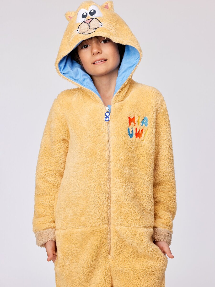 Onesie van het merk Woody in het Geel