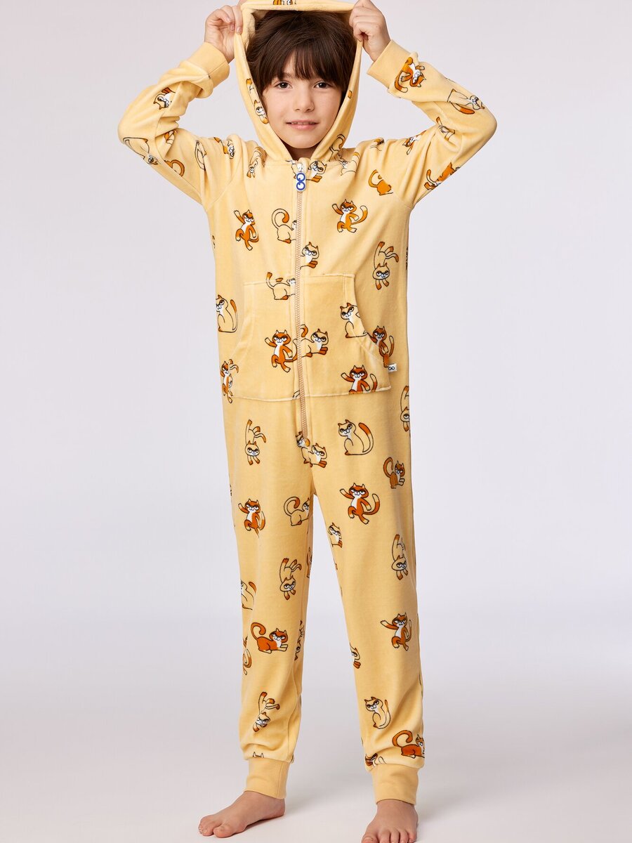 Onepiece van het merk Woody in het Geel