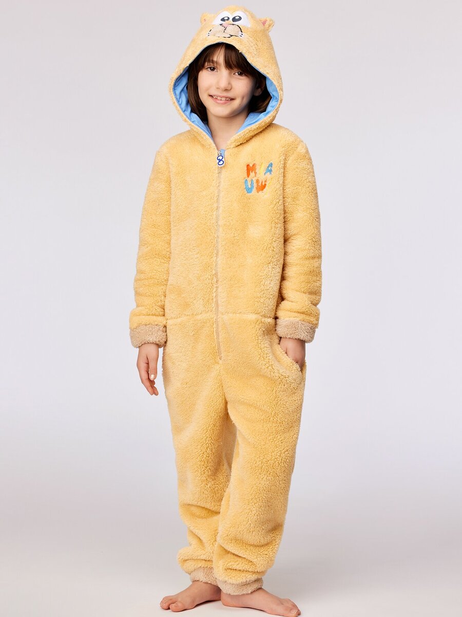 Onesie van het merk Woody in het Geel