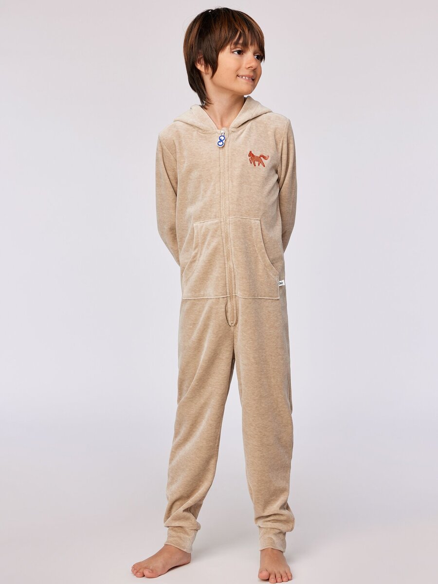 Onesie van het merk Woody in het Beige