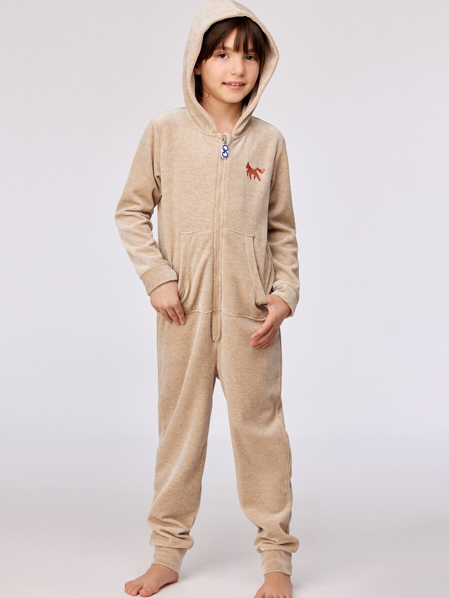 Onesie van het merk Woody in het Beige