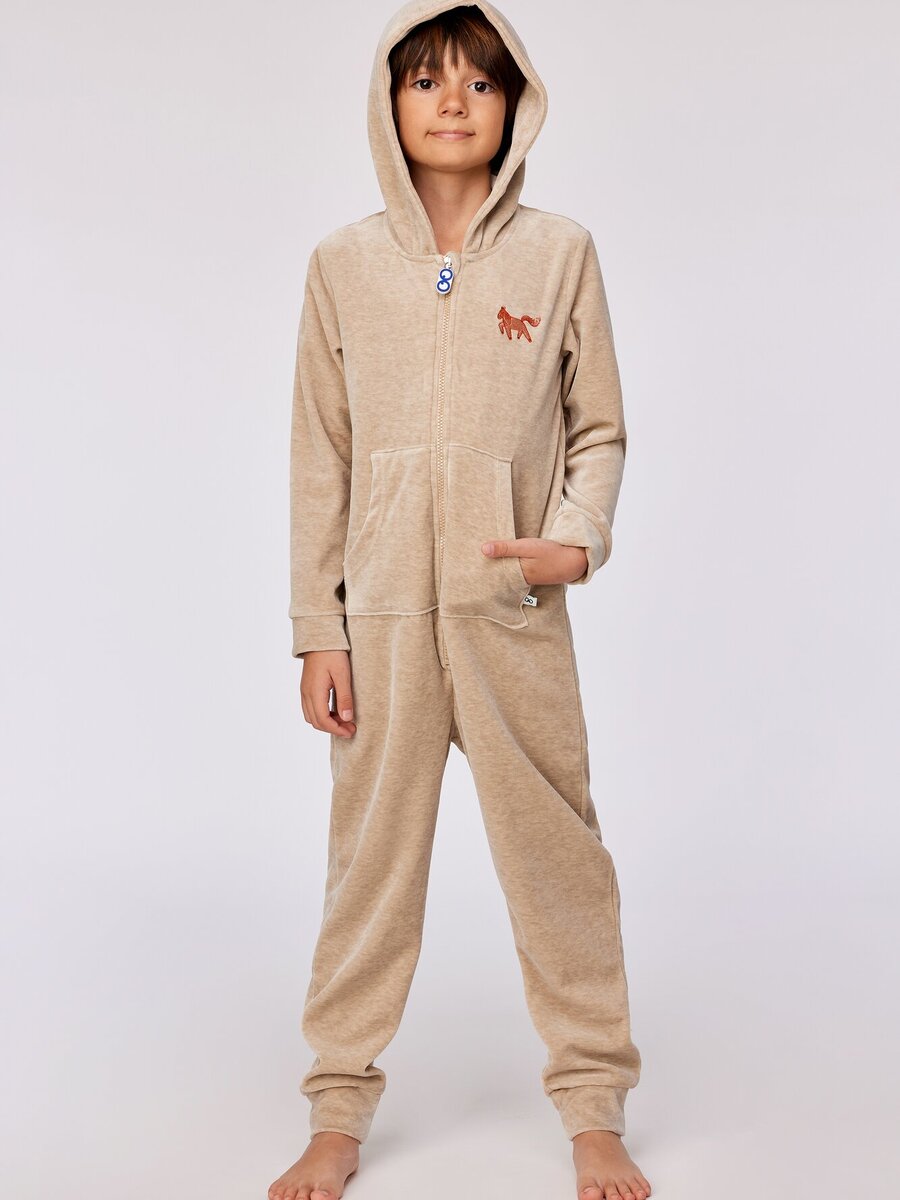 Onesie van het merk Woody in het Beige