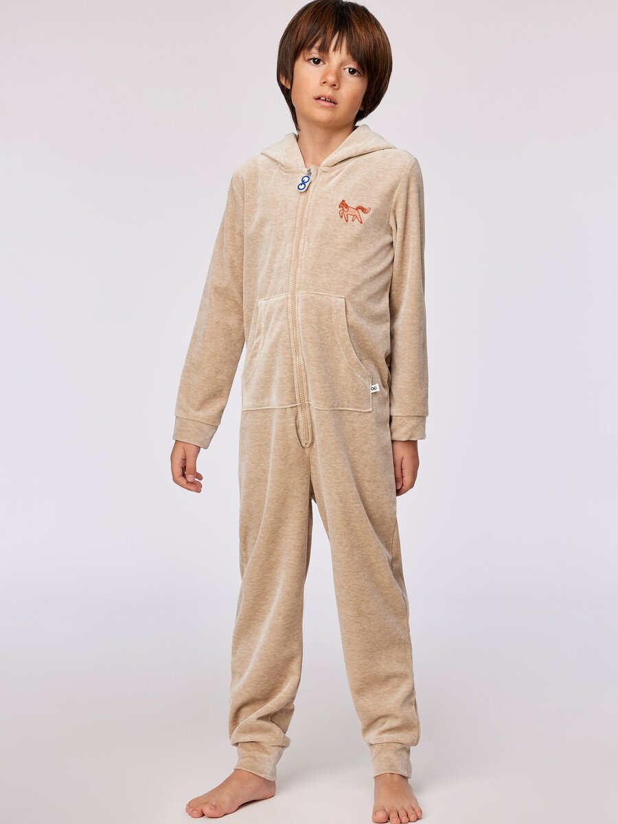 Onesie van het merk Woody in het Beige