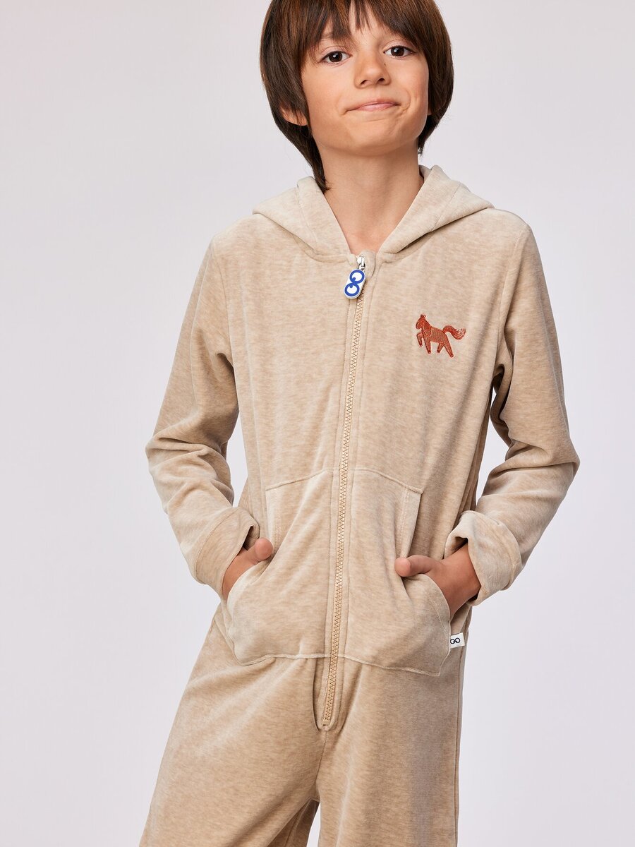 Onesie van het merk Woody in het Beige