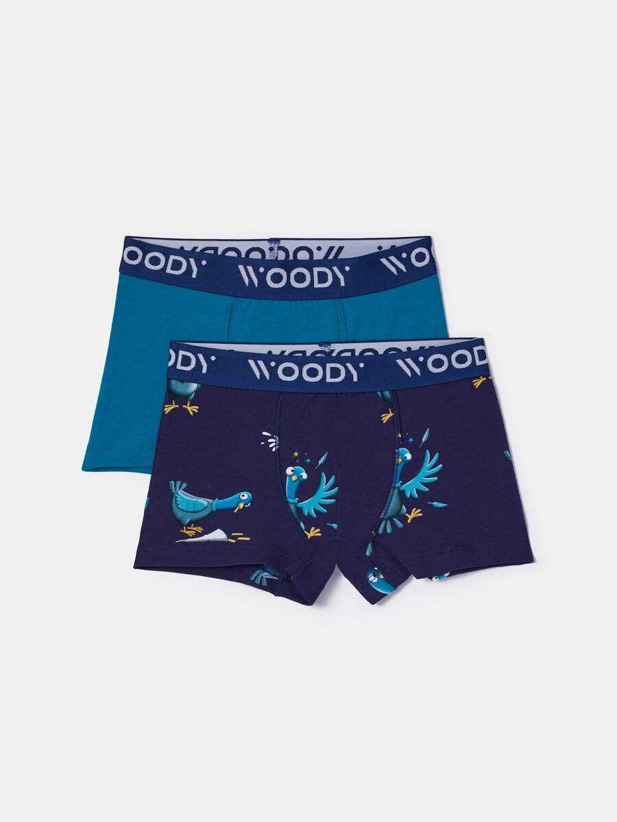 Boxer van het merk Woody in het Blauw