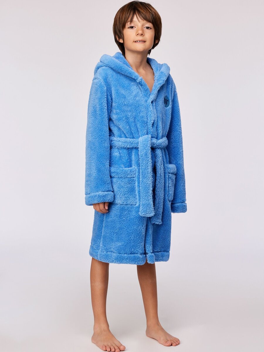 Badjas van het merk Woody in het Blauw