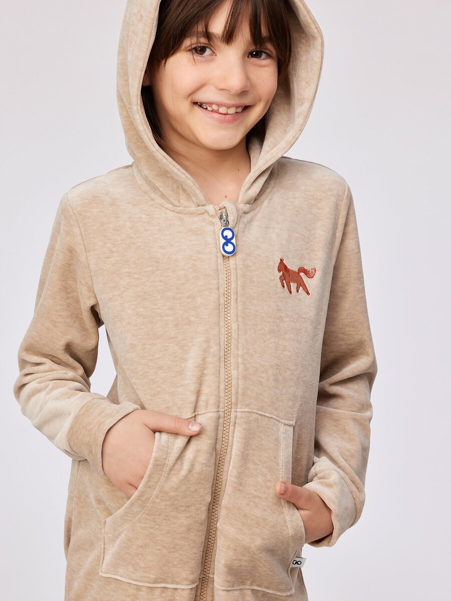 Onesie van het merk Woody in het Beige