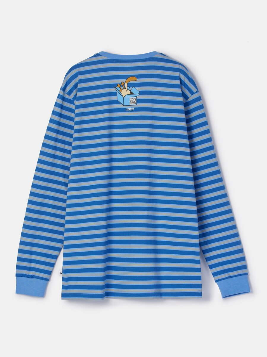 Pyjama van het merk Woody in het Marine