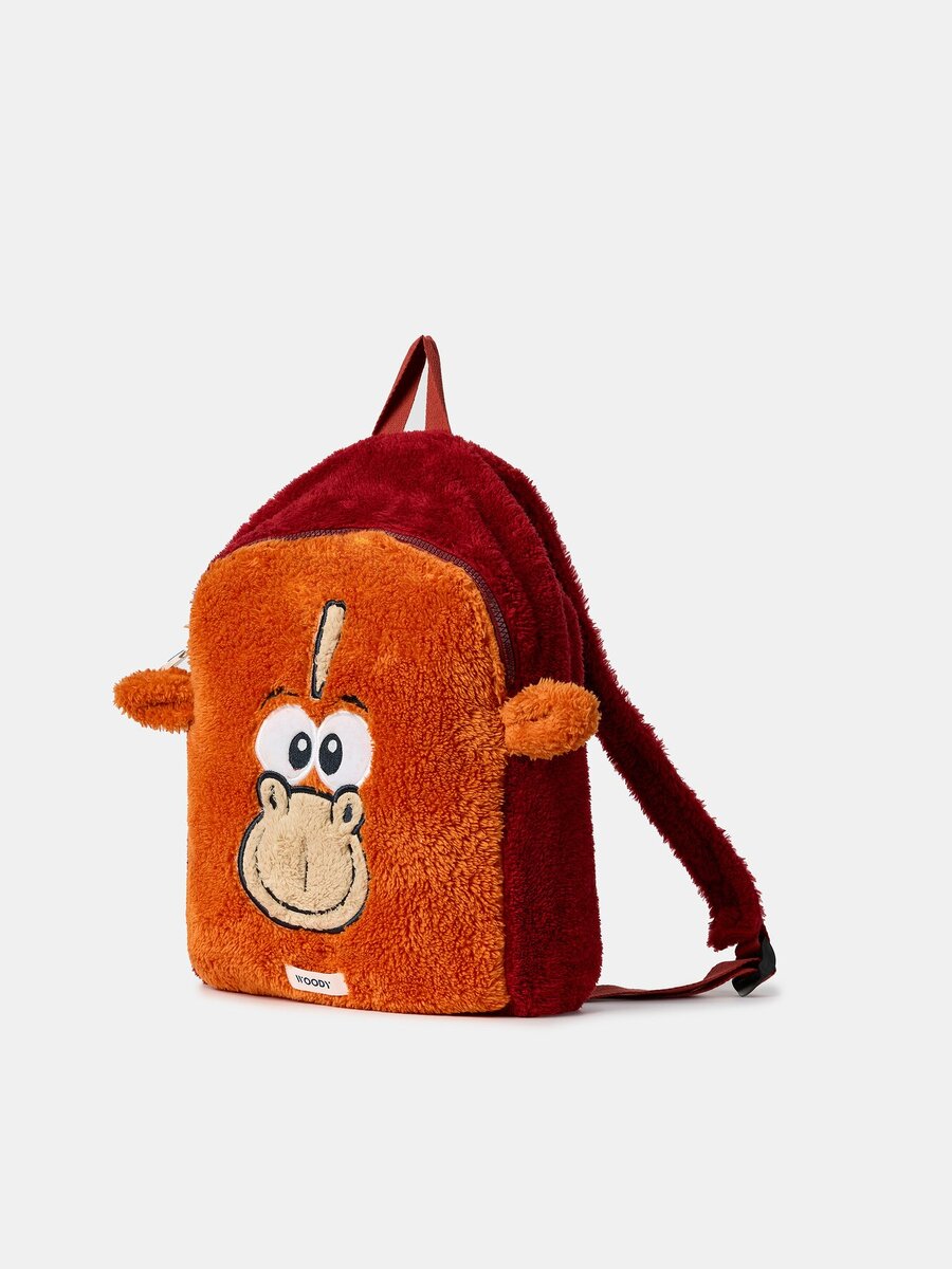 Rugzak van het merk Woody in het Rood
