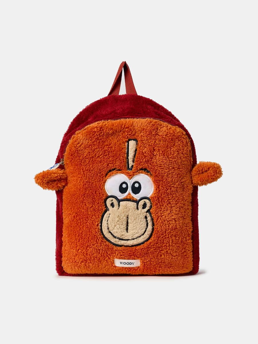 Rugzak van het merk Woody in het Rood